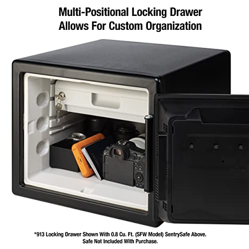 SentrySafe Fireproof Waterproof Steel Home Safe with Digital Keypad, 1.23 Cubic Feet L869244