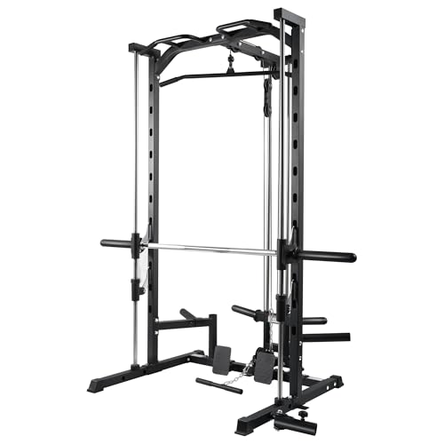 RitFit Smith Machine Power Rack with LAT-Pull Down System T1228