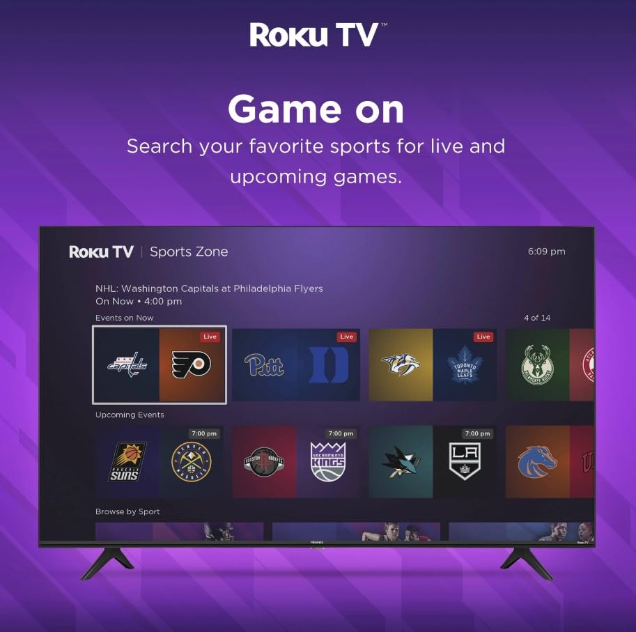 Hisense 50 Inch R Series 4K Ultra HD LED Smart Roku TV (Refurbished) T613894