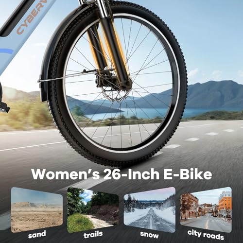 DriftGod 26" Electric Bike for Adults, 1000W Motor, 48V Removable Battery B544