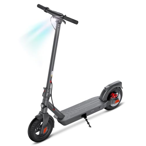 SISIGAD Electric Scooter for Adults, 10" Tires, 600W Motor, 22 MPH, 30 Miles Range, Foldable O1563