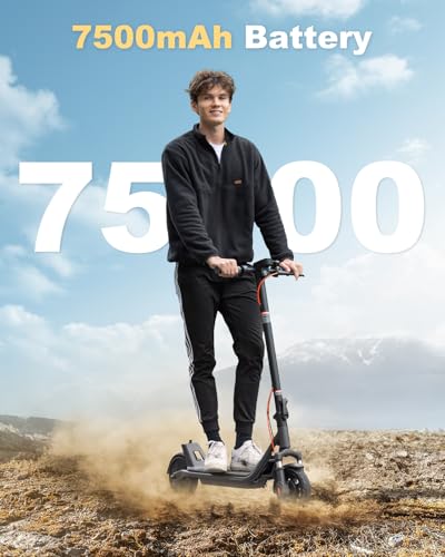 Electric Scooter for Adults with Suspension, 300W, 7.5AH Battery A502058