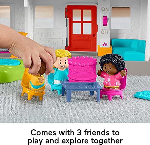 Fisher-Price Little People Friends Together Play House Set with Smart Stages N5792