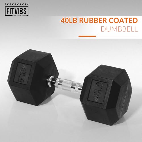 Hex Dumbbells Rubber Coated Hand Weights C709