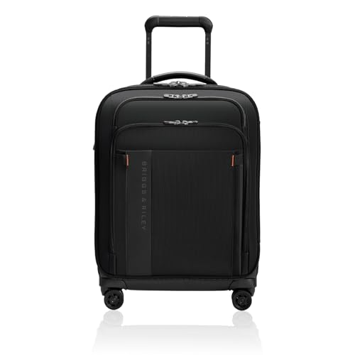 Briggs & Riley 22" Carry On Expandable Spinner - Softside Luggage, Black G487462