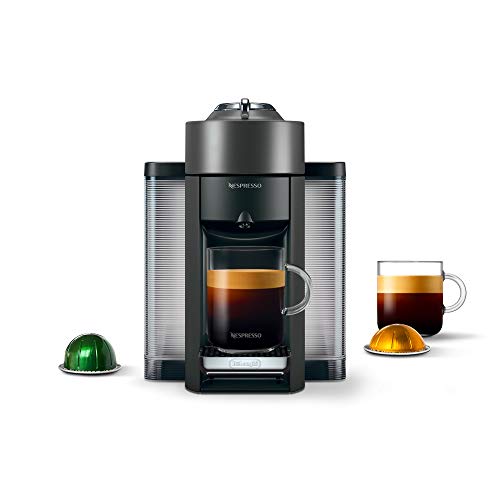 Nespresso Vertuo Coffee and Espresso Maker by De'Longhi, Graphite Metal E903048