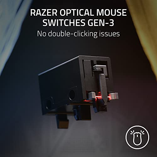 Razer DeathAdder V3 Wired Gaming Mouse, 59g Ultra Lightweight, Focus Pro 30K Sensor, Black T912082