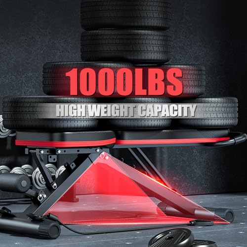 14-in-1 Multi-Functional Weight Bench, 1000 lbs Capacity, Foldable Incline for Home Gym T182