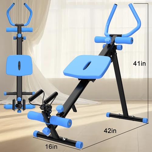4-in-1 Exercise Equipment Rowing Machine Leg Press Ab Glider Roman Chair X152893