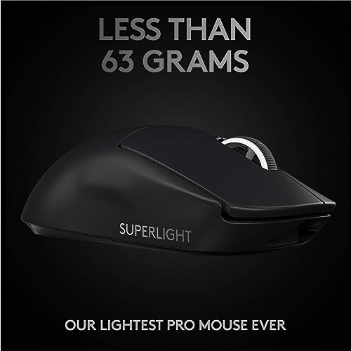 Logitech G PRO X SUPERLIGHT Wireless Gaming Mouse, White X683894