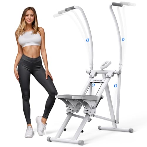 MERACH Stair Stepper for Home Gym, Vertical Climber Machine with Adjustable Handlebar P988
