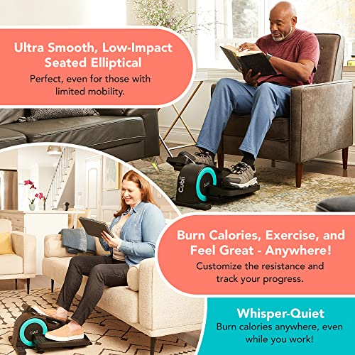 Cubii JR1 Under Desk Elliptical Seated Pedal Exerciser for Home G418003