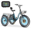 MOONCOOL Electric Tricycle for Adults 350W 36V Removable Battery 7 Speeds P222040