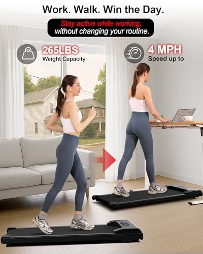 Lichico Walking Pad Under Desk Treadmill for Home and Office I870