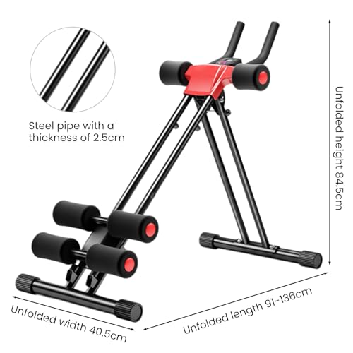 Talent Star Ab Workout Equipment, Adjustable Core Trainer for Home Gym J90894