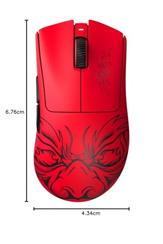 Razer DeathAdder V3 Pro Wireless Gaming Mouse, 63g Ultra Lightweight, Black B812