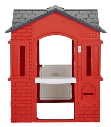 Little Tikes Cape Cottage Playhouse with Working Door and Windows - Red A5764