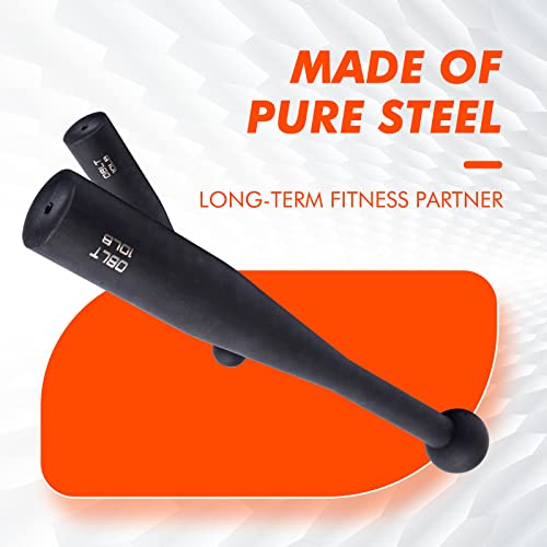 Steel Indian Clubs for Strength Training R1123