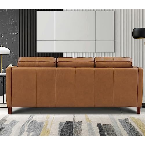 Hydeline Bella Top Grain Leather Chair, Cognac Y12447
