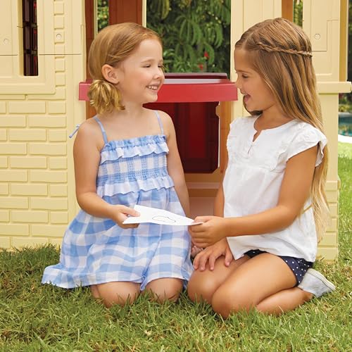 Little Tikes Cape Cottage Pretend Princess Playhouse for Kids, Pink P455