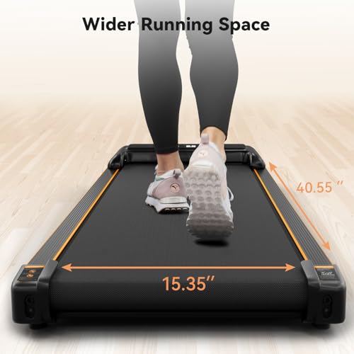 GORISE Walking Pad, Under Desk Treadmill with Incline and Remote Control Y819748