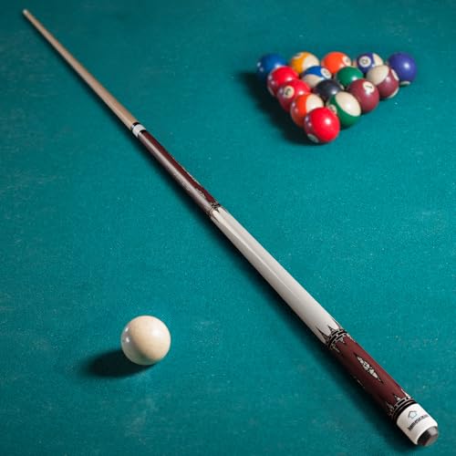 Pool Cue Stick 58 inch with Fiber Leather Tip J1025