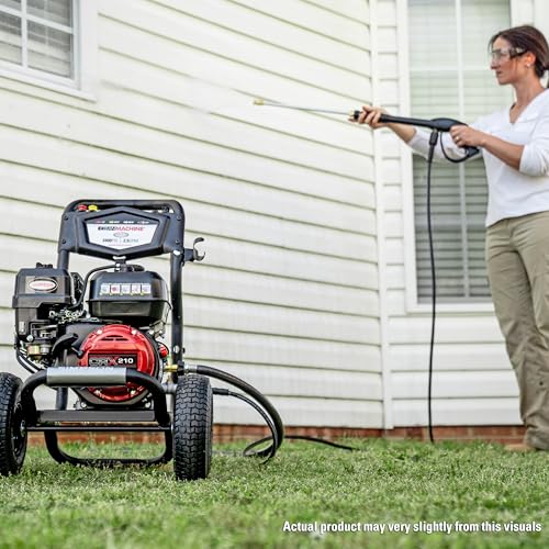 Simpson Cleaning 3400 PSI Gas Pressure Washer, 2.5 GPM, CRX Engine, 25-Foot Hose K189