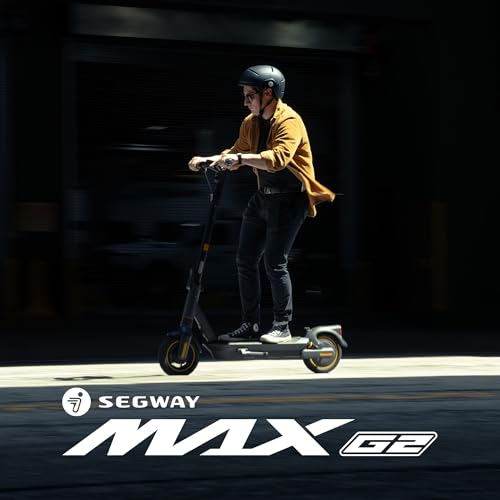 Segway Ninebot MAX Electric Kick Scooter for Adults, Dual Suspension K1675