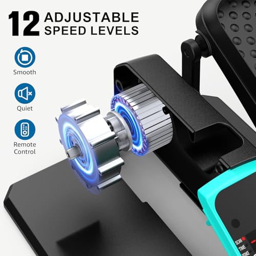 VIVURN® 018 Under Desk Elliptical Machine for Seniors, Quiet & Portable G789550