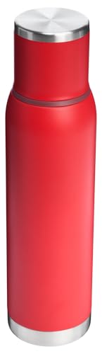 Stanley Adventure-To-Go Vacuum Bottle 25 oz Wide Mouth Insulated Stainless Steel Thermos, Blue Glow D5617