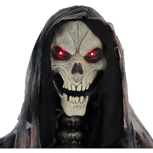 Haunted Hill Farm Motion-Activated 7.5-Ft. Smoldering Ghoul Animatronic Halloween Decoration N1475