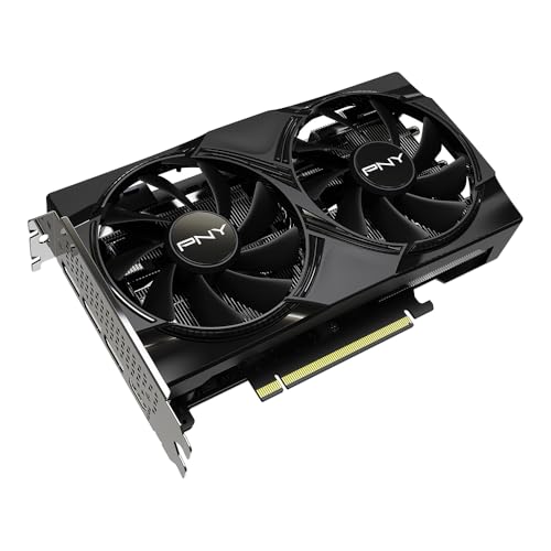PNY NVIDIA GeForce RTX 5060 8GB ARGB Overclocked Triple Fan Graphics Card V241023