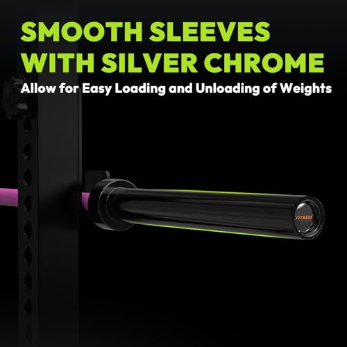 Olympic Barbell 45lb 2-inch Weight Bar for Strength Training X886729
