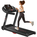CURSOR FITNESS Folding Treadmill with Pulse Sensor I283641