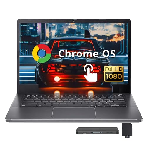 acer Chromebook 315 Laptop, 15.6" HD Display, Intel Celeron N4020(Up to 2.8GHz), 4GB RAM, 64GB eMMC, Intel UHD Graphics, 12.5H Long Battery, WiFi, Bluetooth, Chrome OS