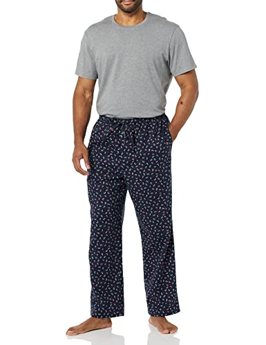 Amazon Essentials Men's Straight-Fit Woven Pajama Pant K385293