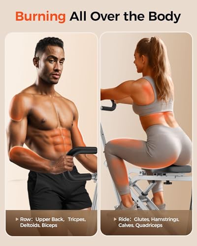 Sportsroyals Squat Machine for Home, Foldable Exercise Equipment with Adjustable Resistance O7532