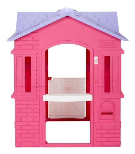 Little Tikes Cape Cottage Pretend Princess Playhouse for Kids, Pink P455