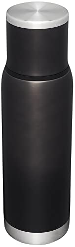 Stanley Adventure-To-Go Vacuum Bottle 25 oz Wide Mouth Insulated Stainless Steel Thermos, Blue Glow D5617