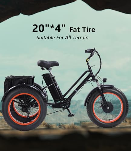 Adult Electric Tricycle 3 Wheel Bike for Adults A10327