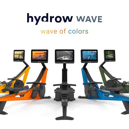 Hydrow Wave Rowing Machine with 16" HD Touchscreen, Foldable W49739
