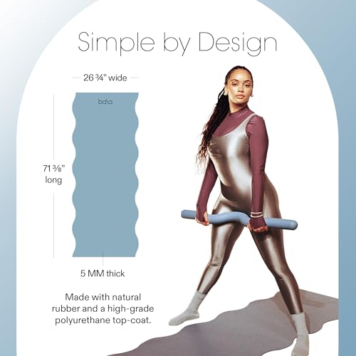 Bala Yoga Mat Non Slip Exercise Mat for Home Workout Pilates N14576