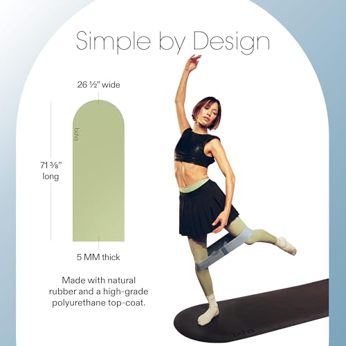 Bala Yoga Mat Non Slip Exercise Mat for Home Workout Pilates N14576