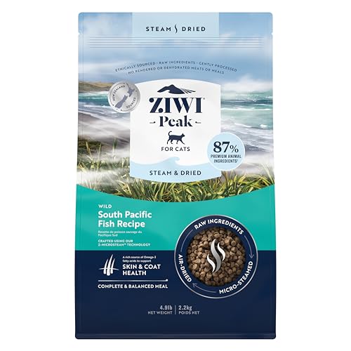 ZIWI Peak Steam & Dried Cat Food Wild South Pacific Fish, 78.4oz T68003