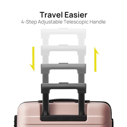 Carry-on Luggage 20 Inch Hardshell with Spinner Wheels and TSA Lock L610552