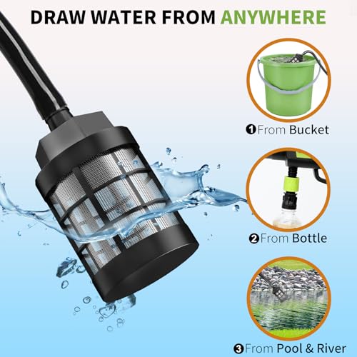 Cordless Portable Pressure Washer 3.0Ah Battery Handheld Car Cleaner O563