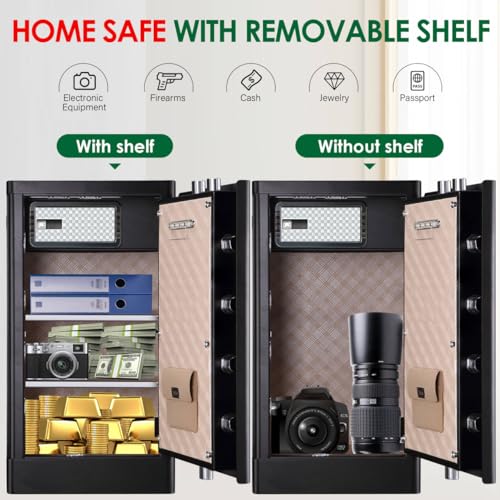 TC80 7.2 Cu Ft Biometric Home Safe Fireproof Waterproof T9440