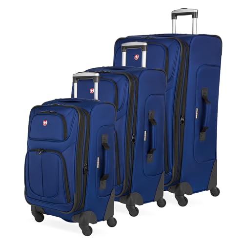 SwissGear Sion Softside Expandable Luggage, Black, 29-Inch C81483