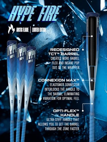 Easton Hype FIRE Baseball Bat USSSA 2 3/4" Barrel 2 Pc Composite V423