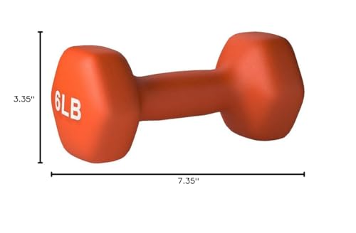 Amazon Basics Neoprene Dumbbell Hand Weights G9434